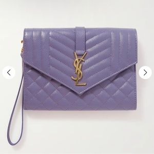 Saint Laurent envelope pouch bag